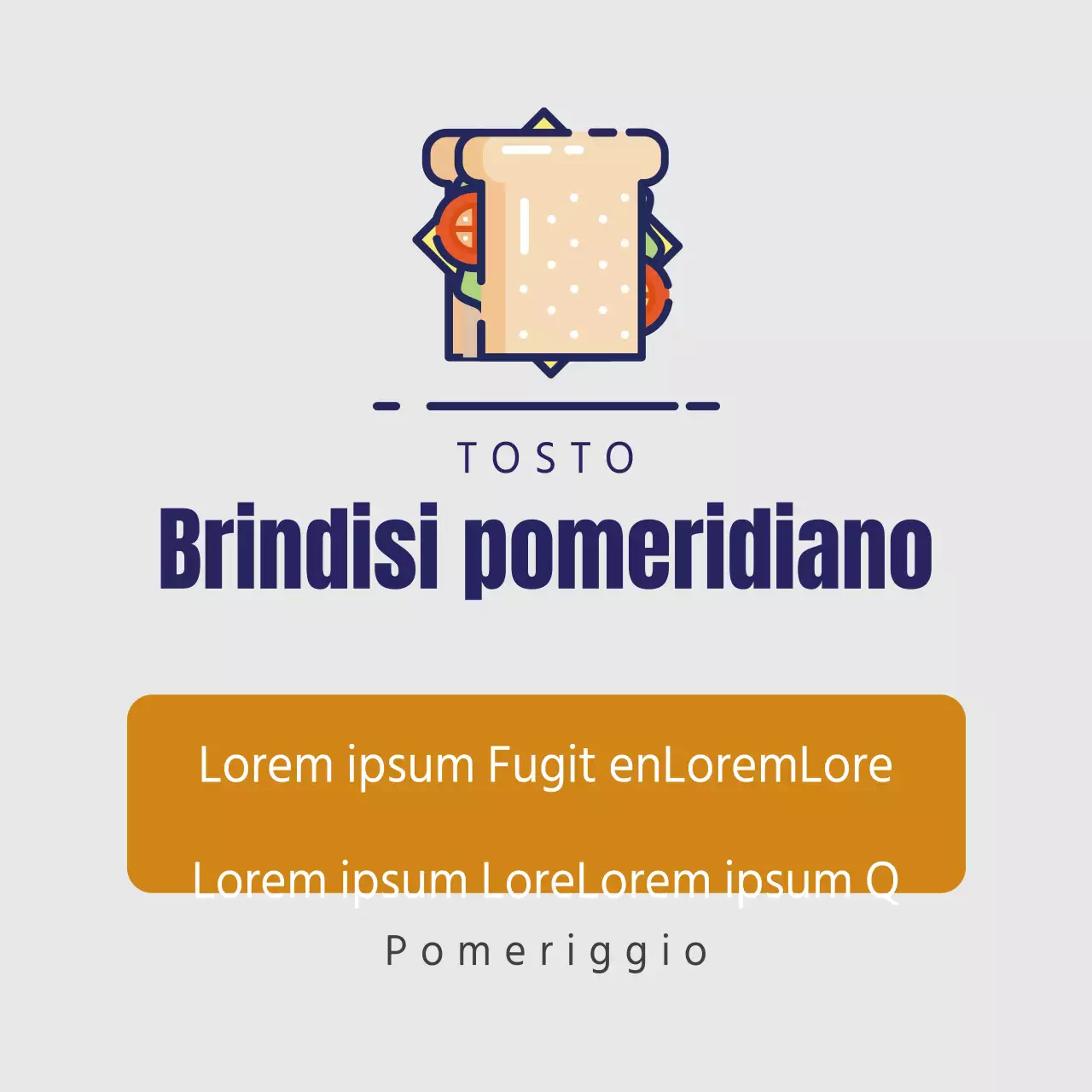 Brindisi pomeridiano