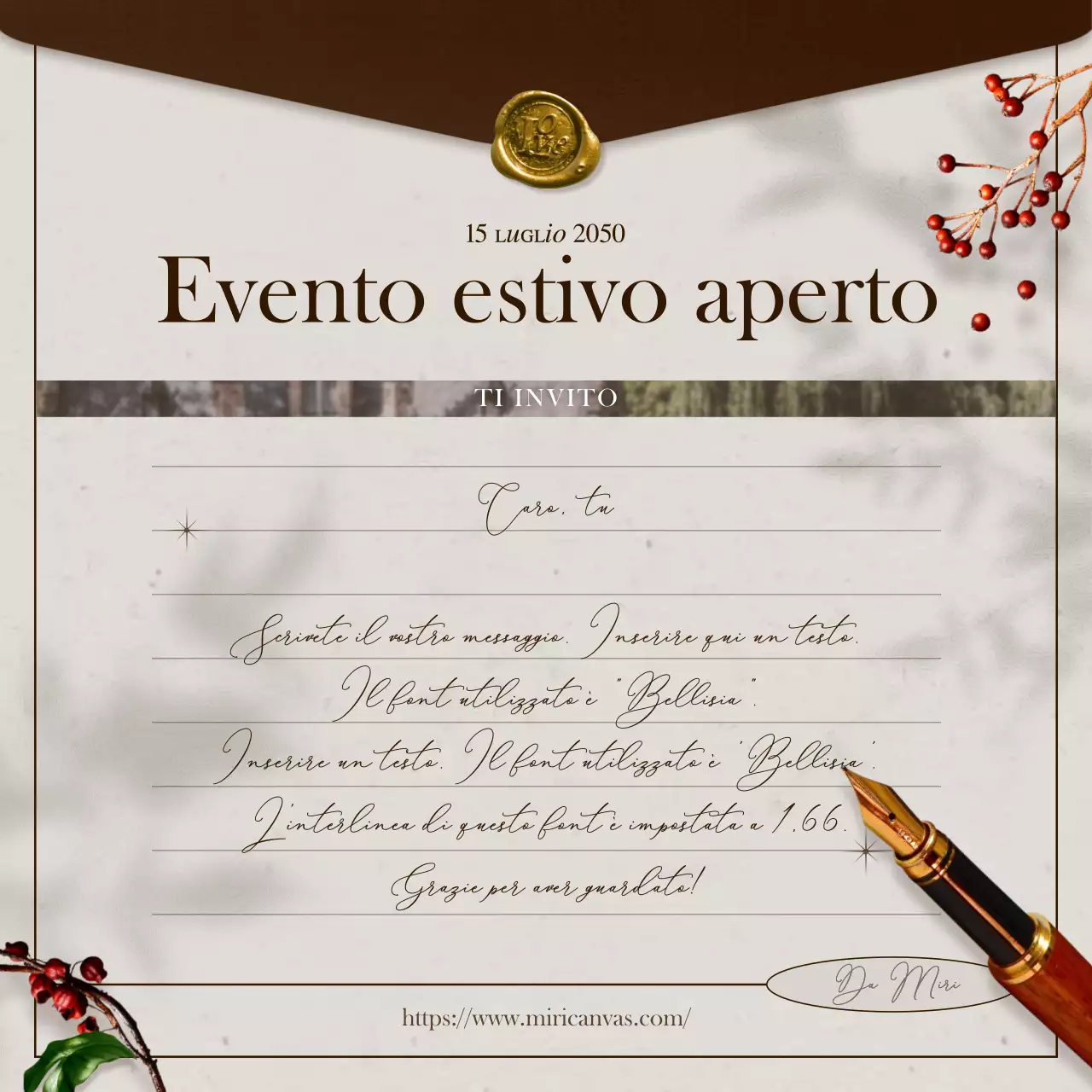 Lettere colorate di marrone Annuncio di evento di gioco concettuale