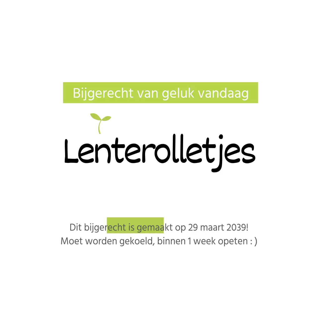 Lenterolletjes
