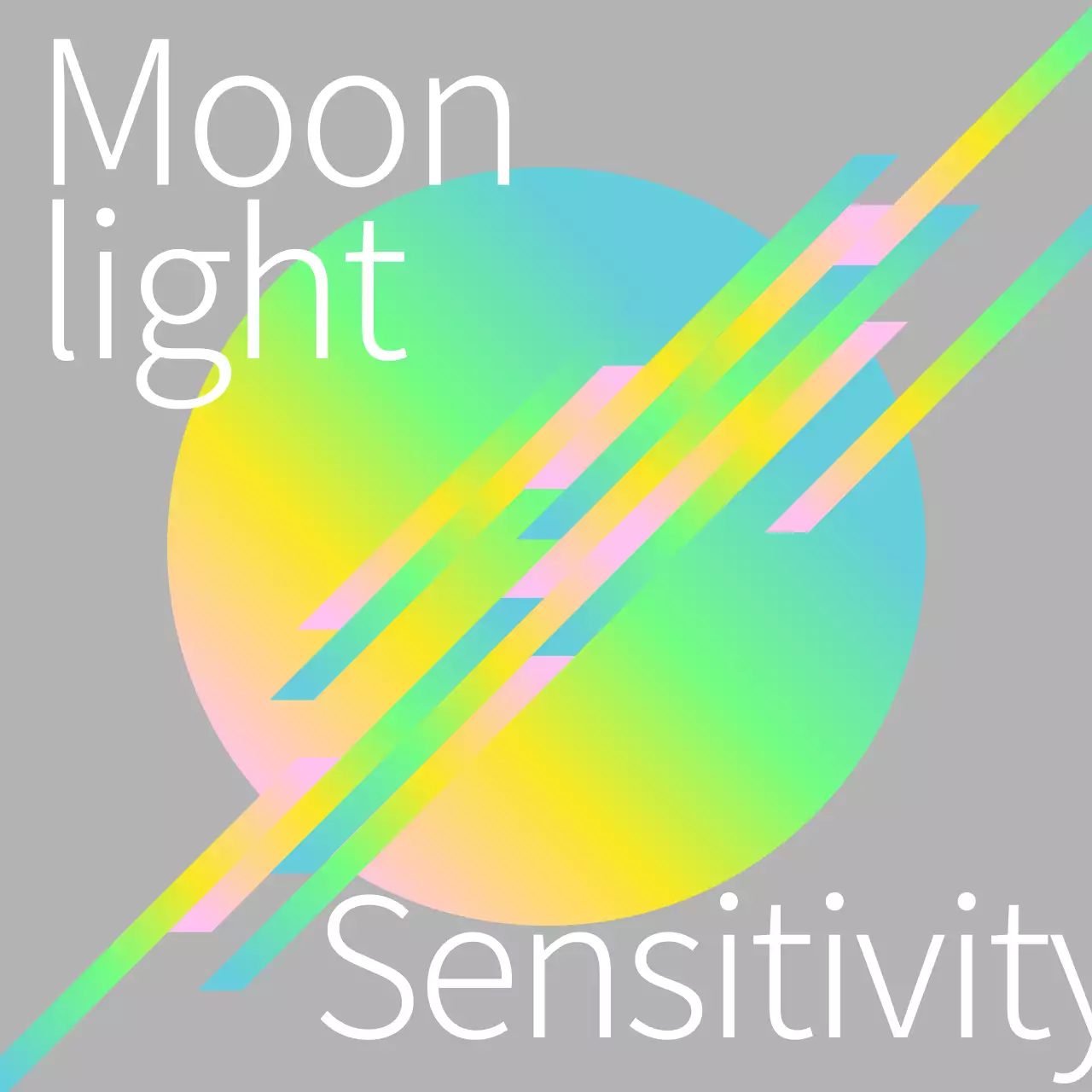 グレー モダン デザイン ポスター SNS投稿 正方形