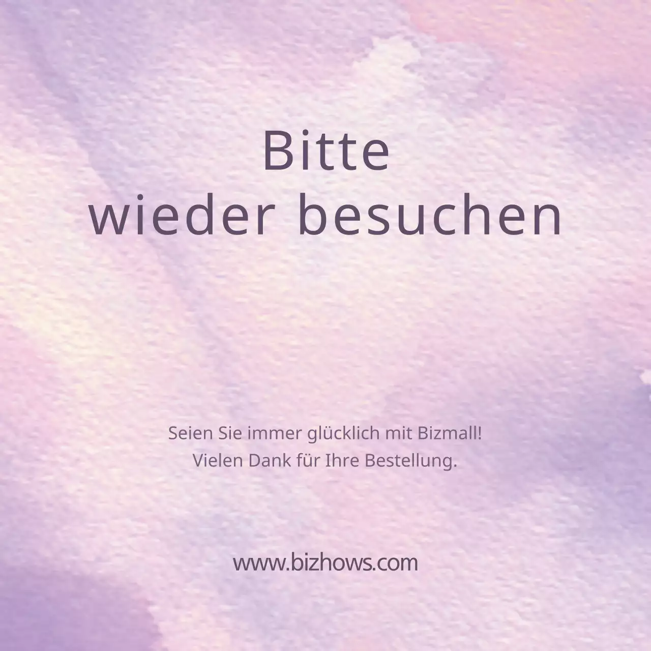 Bitte besuchen Sie uns wieder