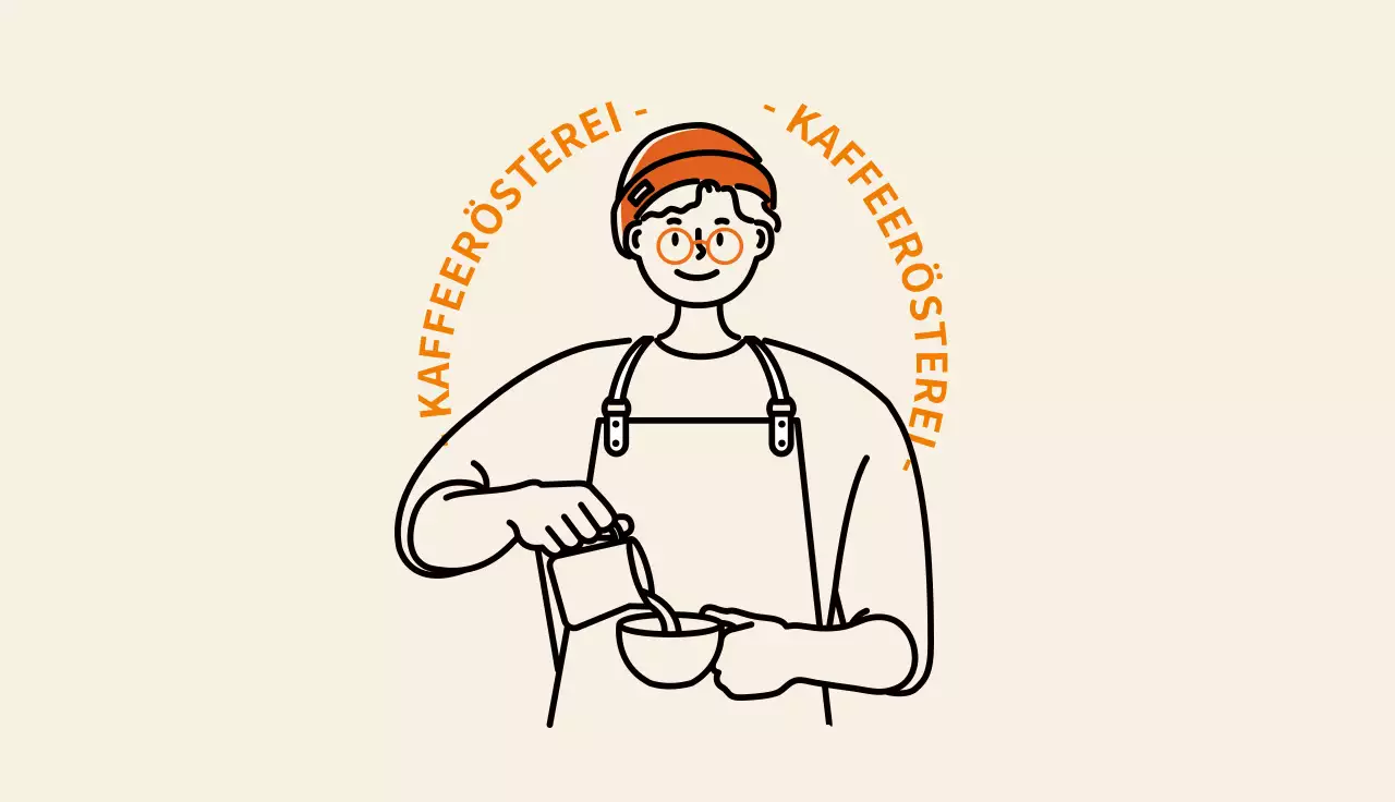 Barista-Café-Visitenkarte