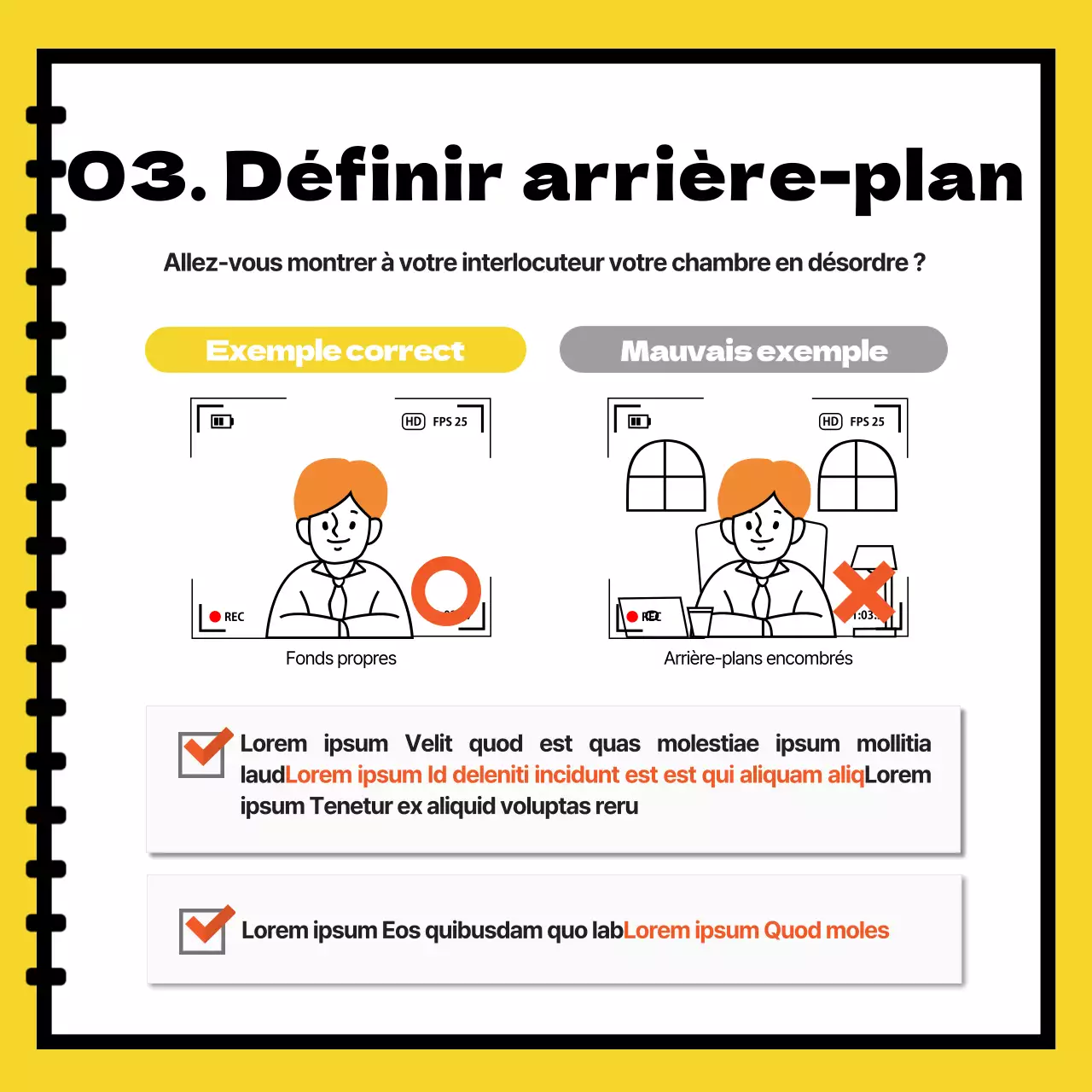 Annoncer et réserver des salles d'étude pour les entretiens en face à face (jaune et blanc)