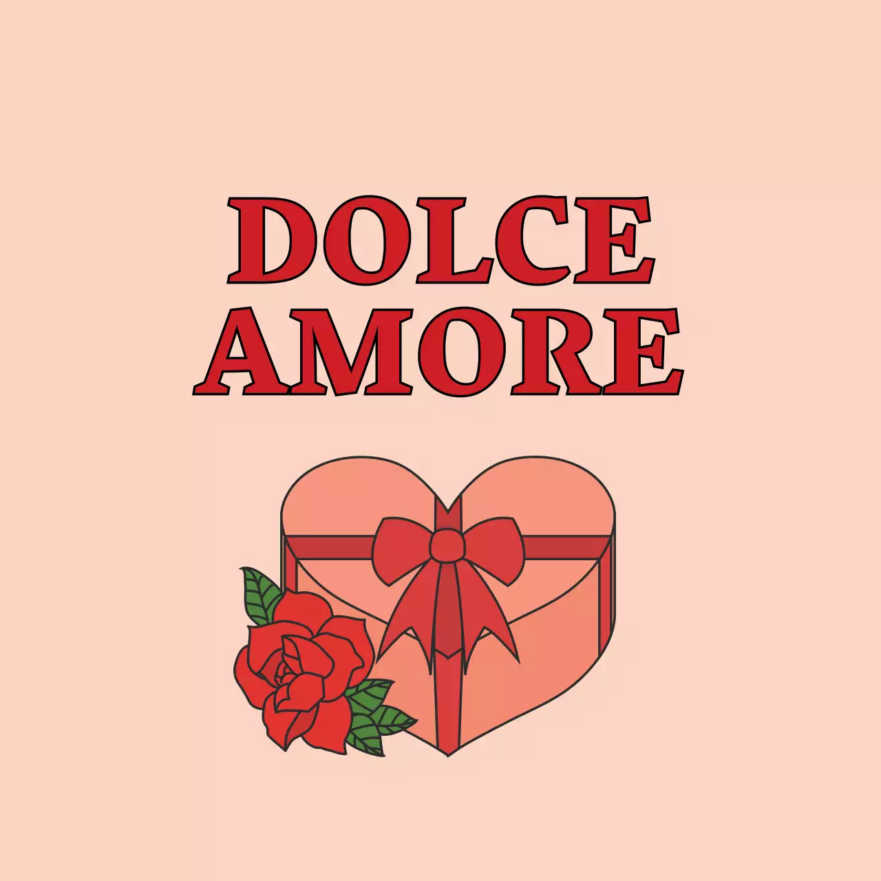 Rosa illustrazione kitsch evento bianco giorno etichetta