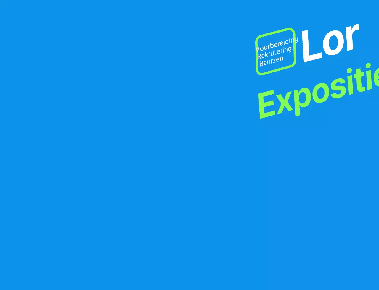 Eenvoudig blauwgroen personeelsvest voor de banenmarkt