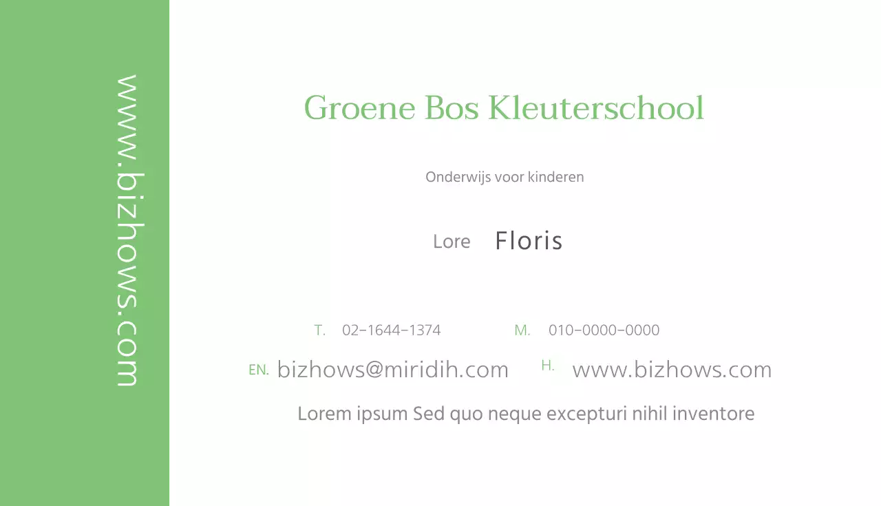 Green Forest kleuterschool