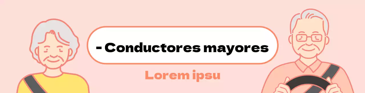 Imán para coche de anciano