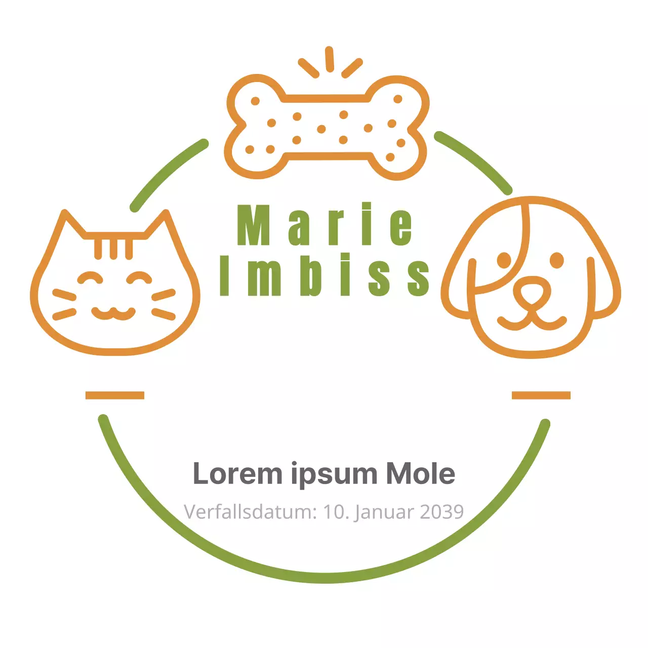 Handgemachte hausgemachte Leckereien