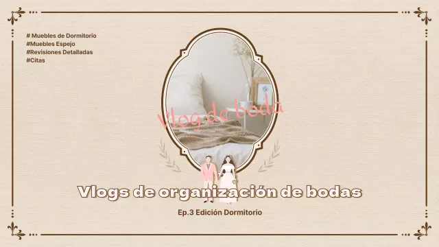 Vlog de boda con tonos suaves