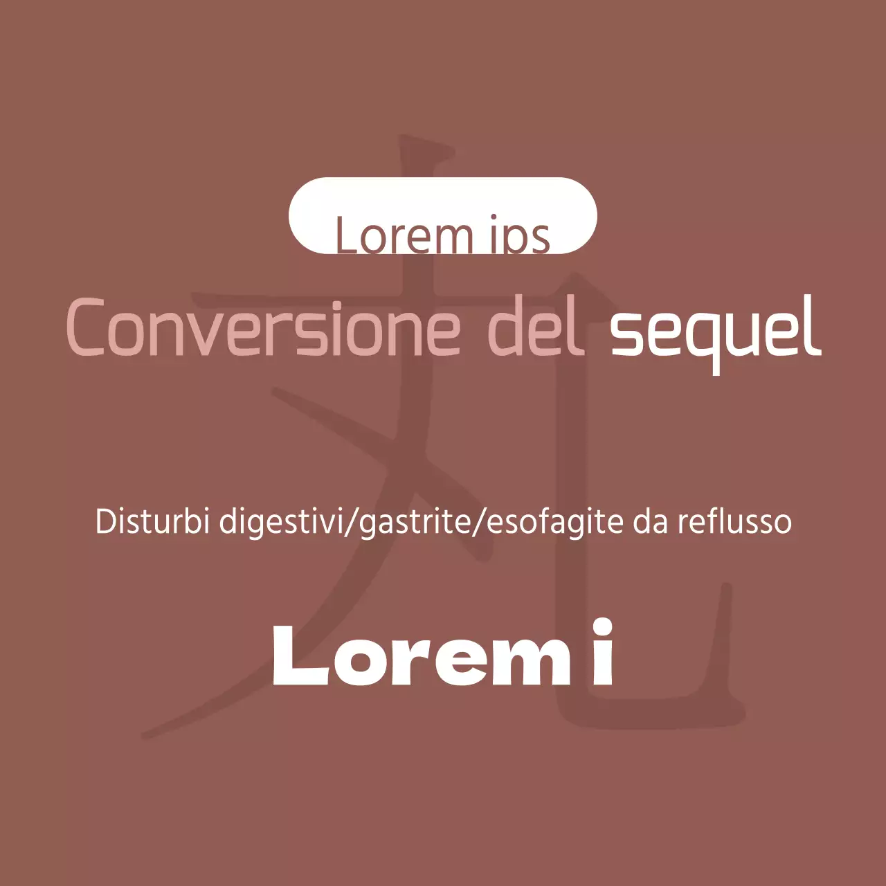 Conversione del sequel