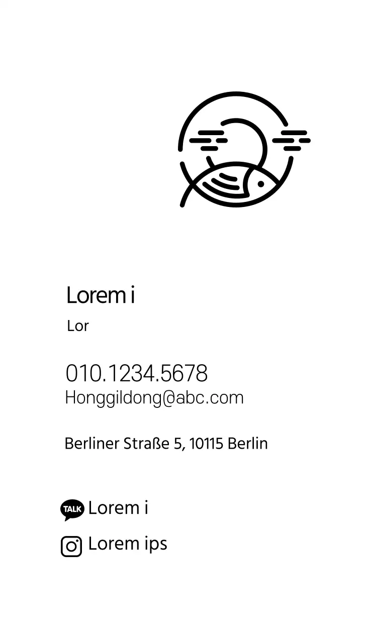 blau illustration logo einfach restaurant japanisches restaurant