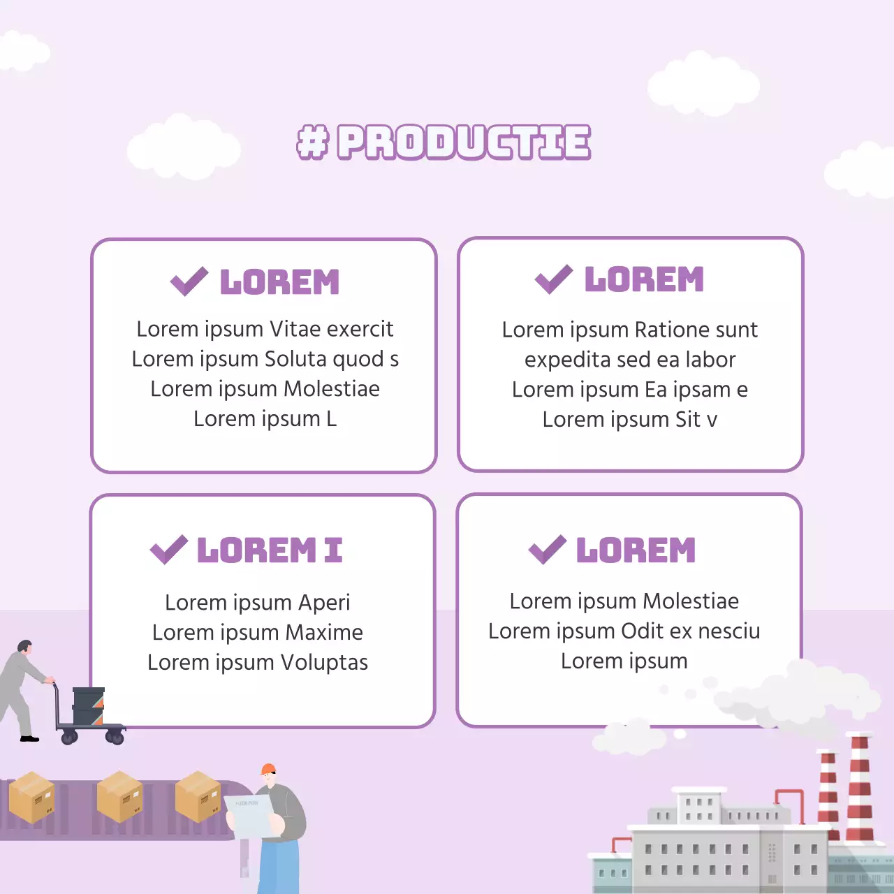 Pastel vacaturekaart nieuws ontwerp