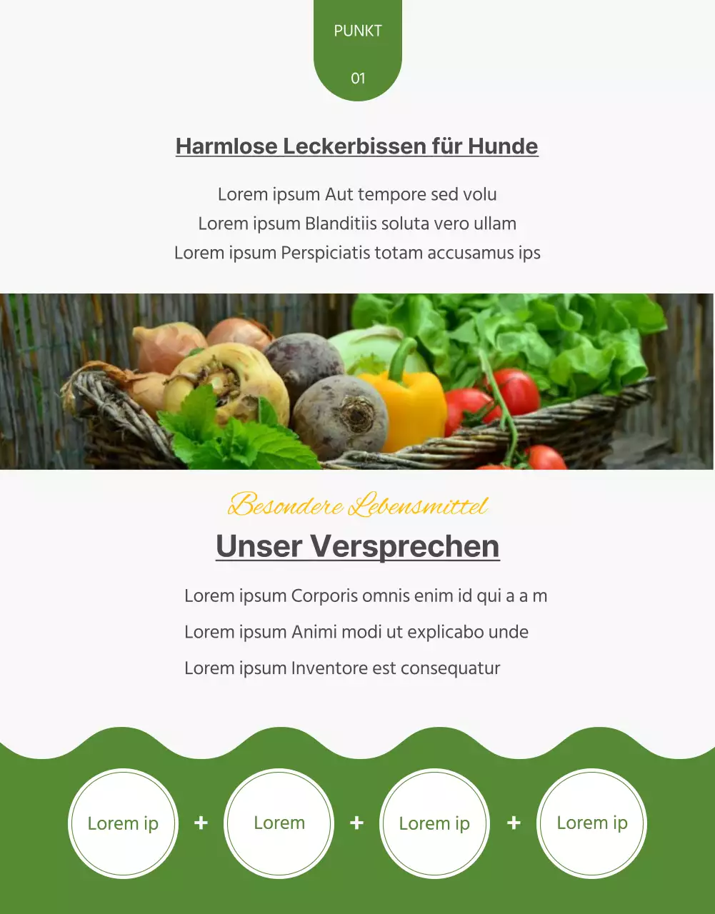 Über selbstgemachte Leckereien für Haustiere mit einem Hauch von Gelb und Grün