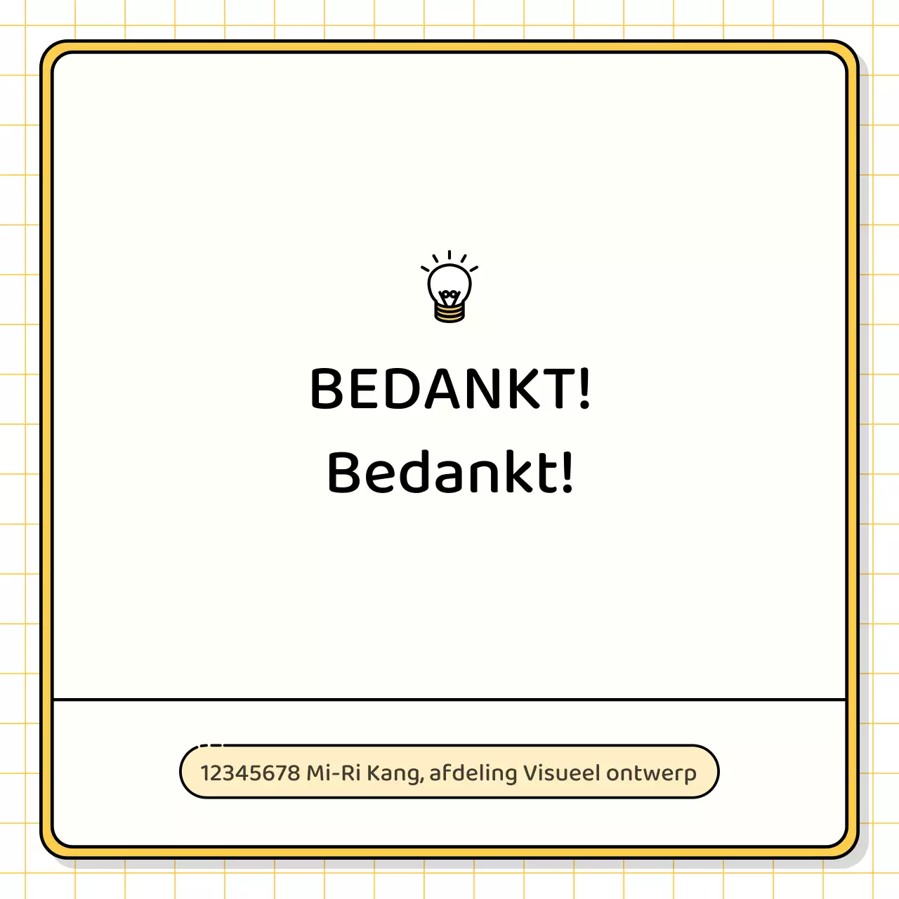 Basis presentatieset in geel en chartreuse