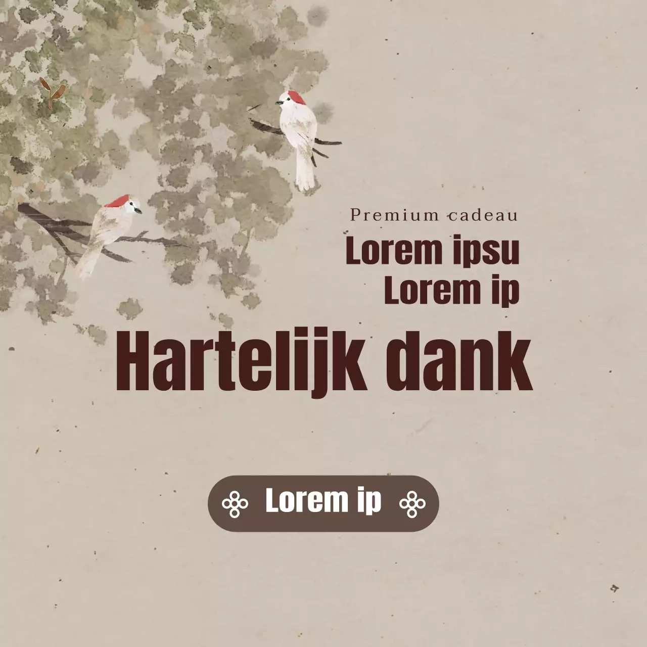 Taupe illustratie achtergrond Chuseok dankzegging