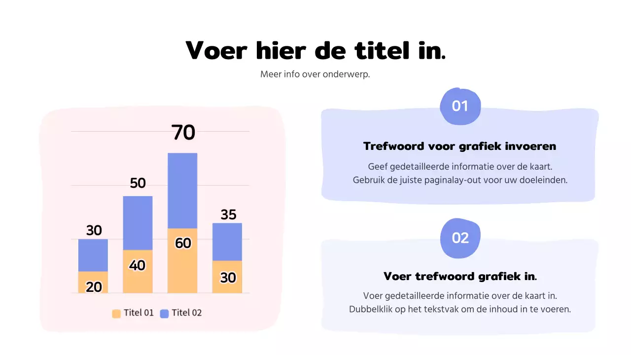 Presentaties met een pastelkleurig, luchtig gevoel