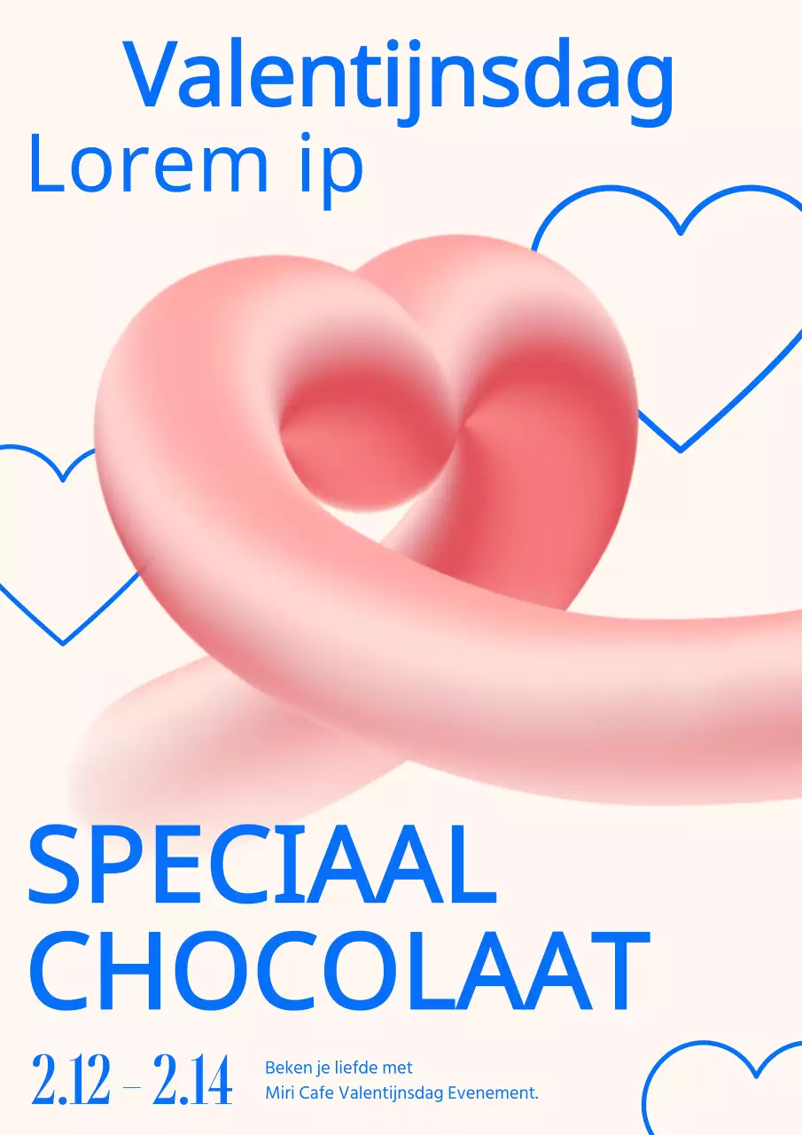 Promoot je Pink Heart Café-evenement