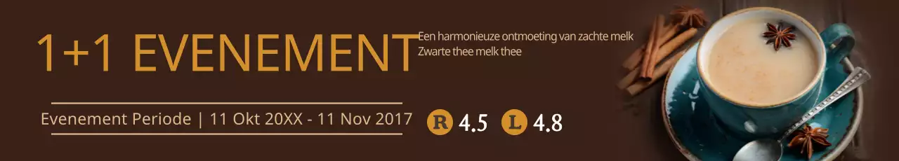 Zwarte thee Melkthee