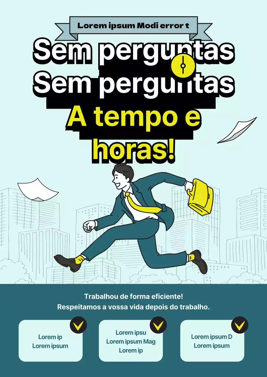Cartaz Web de promoção da campanha interna Greentone