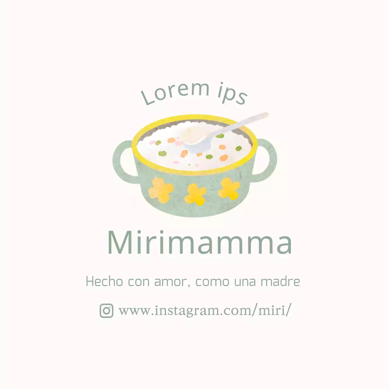 Bonitas pegatinas de comida para bebés