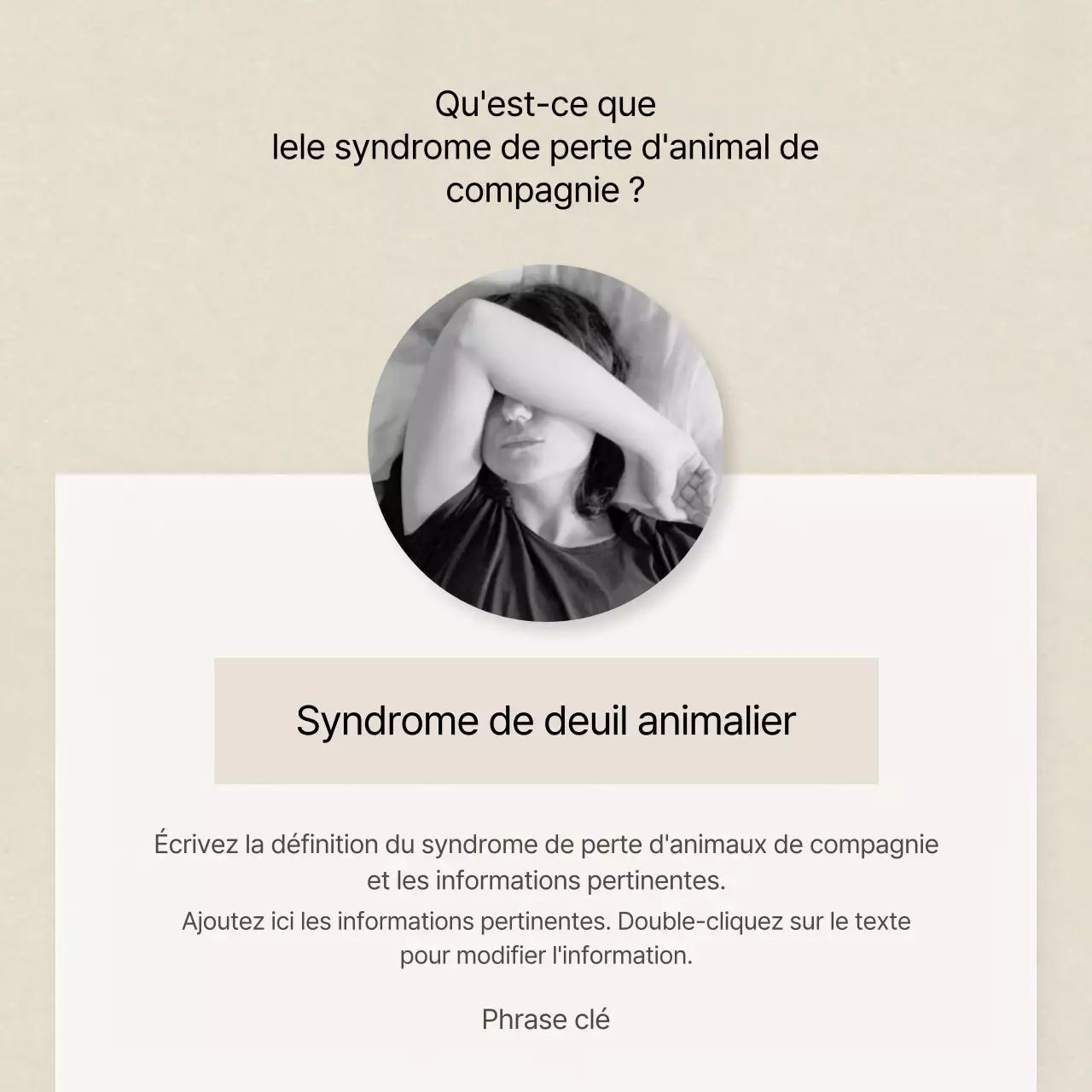Texte clair en ivoireCartes pour animaux de compagnieNouvelles