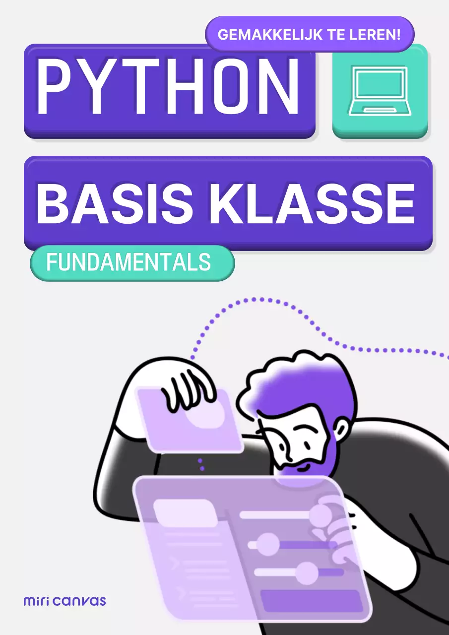 Programmeercursussen in paars en mint promoten