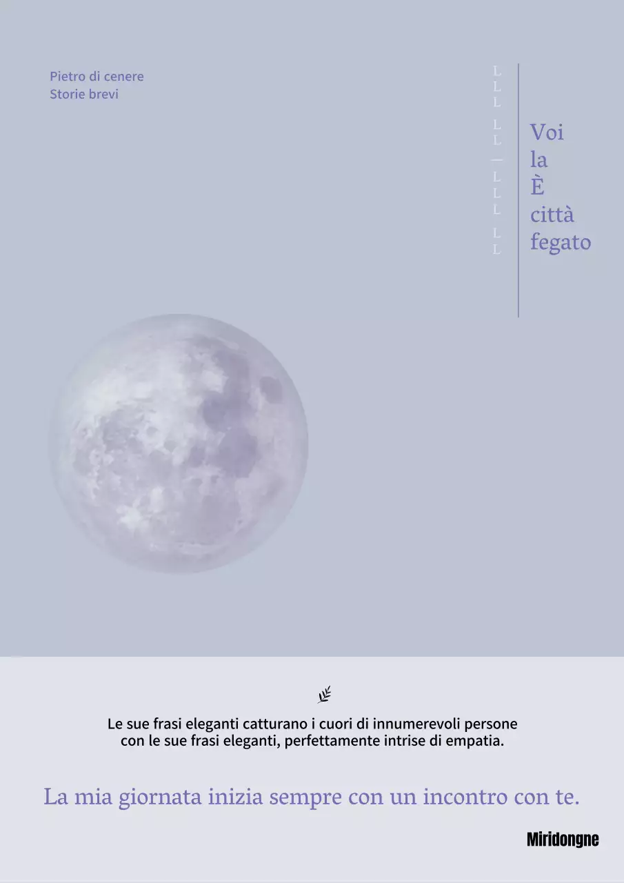 Racconti emozionali color malva