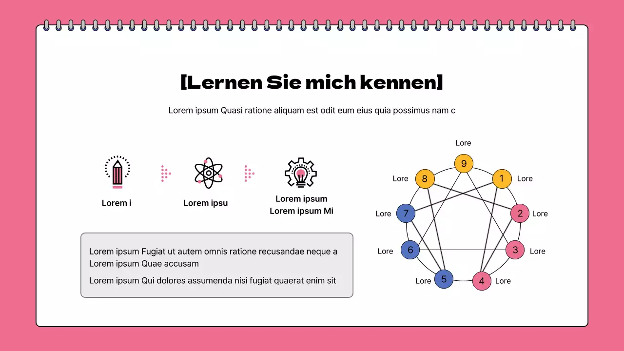 Jugendliche lehren, ihr Selbstverständnis in bunten Skizzenbuchrahmen auszudrücken