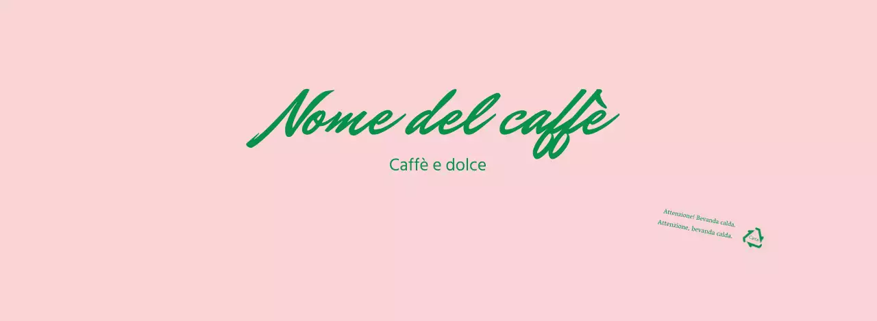 Rosa Verde Scrittura inglese ordinata