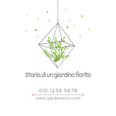 Storia di un giardino fiorito