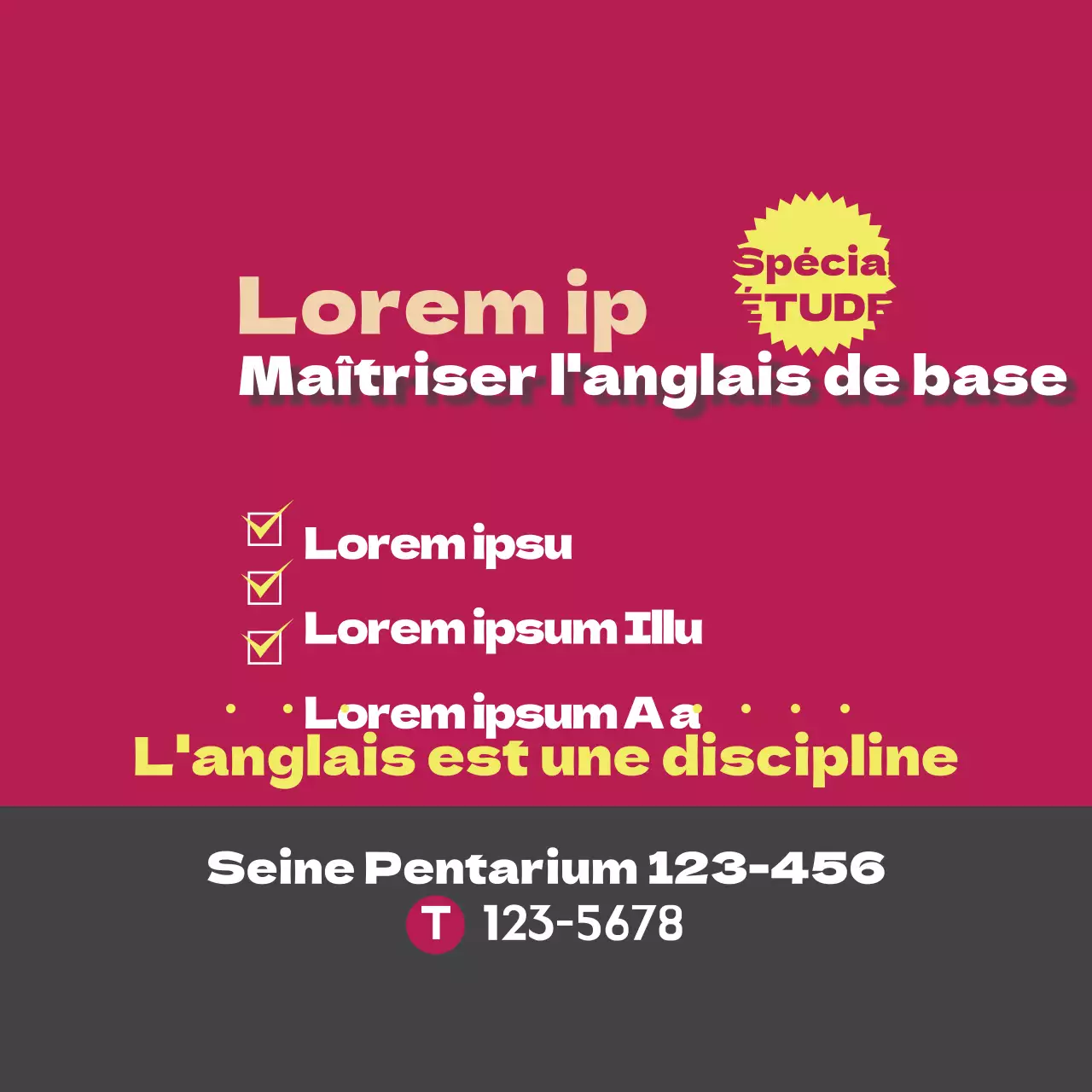 Conquérir l'anglais élémentaire