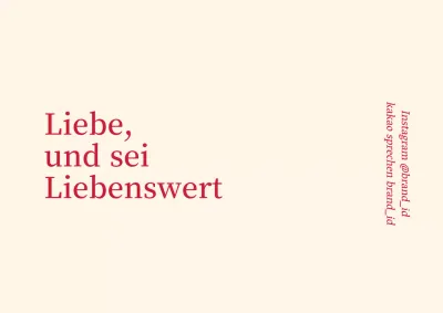 Aprikosenrotes festes Markenetikett