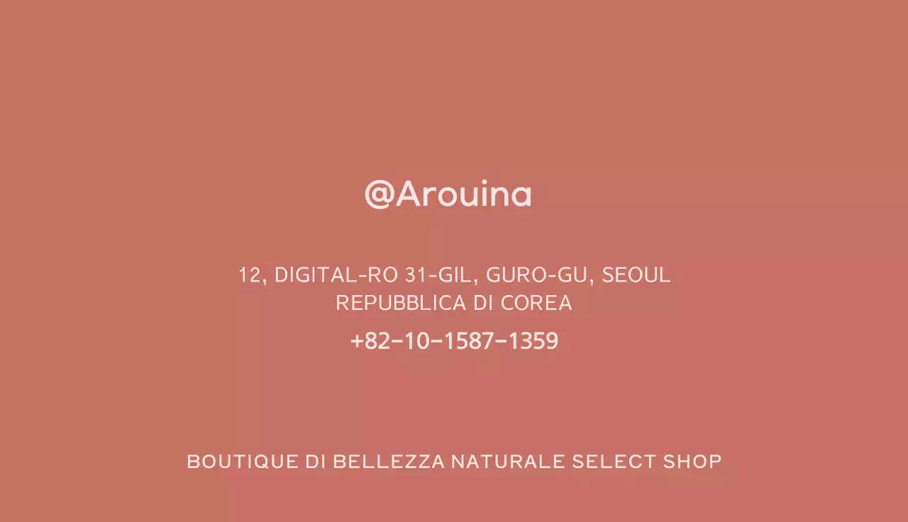 Biglietto da visita di negozio editoriale con logo emblema in corsivo su sfondo rosa