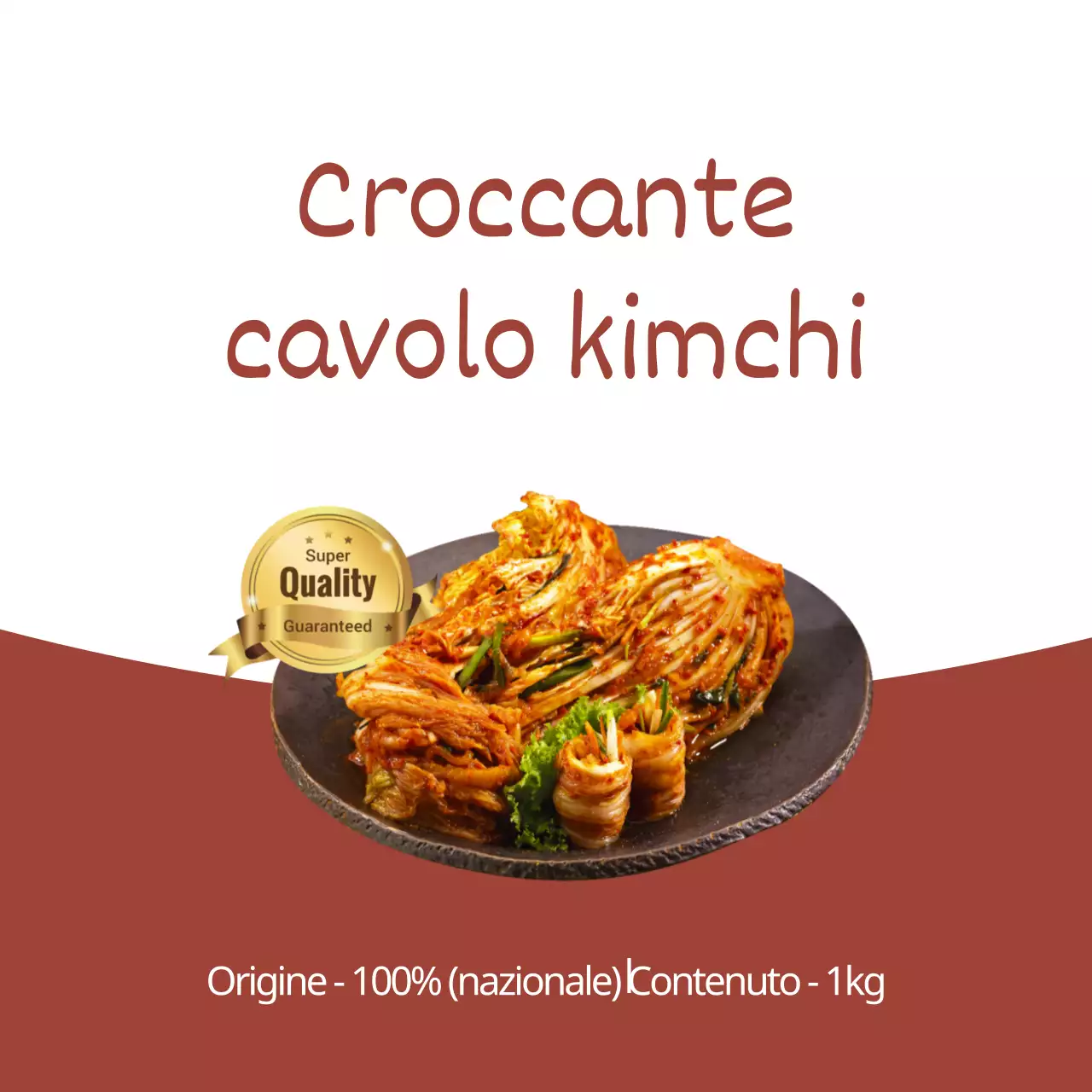 Cavolo cinese kimchi