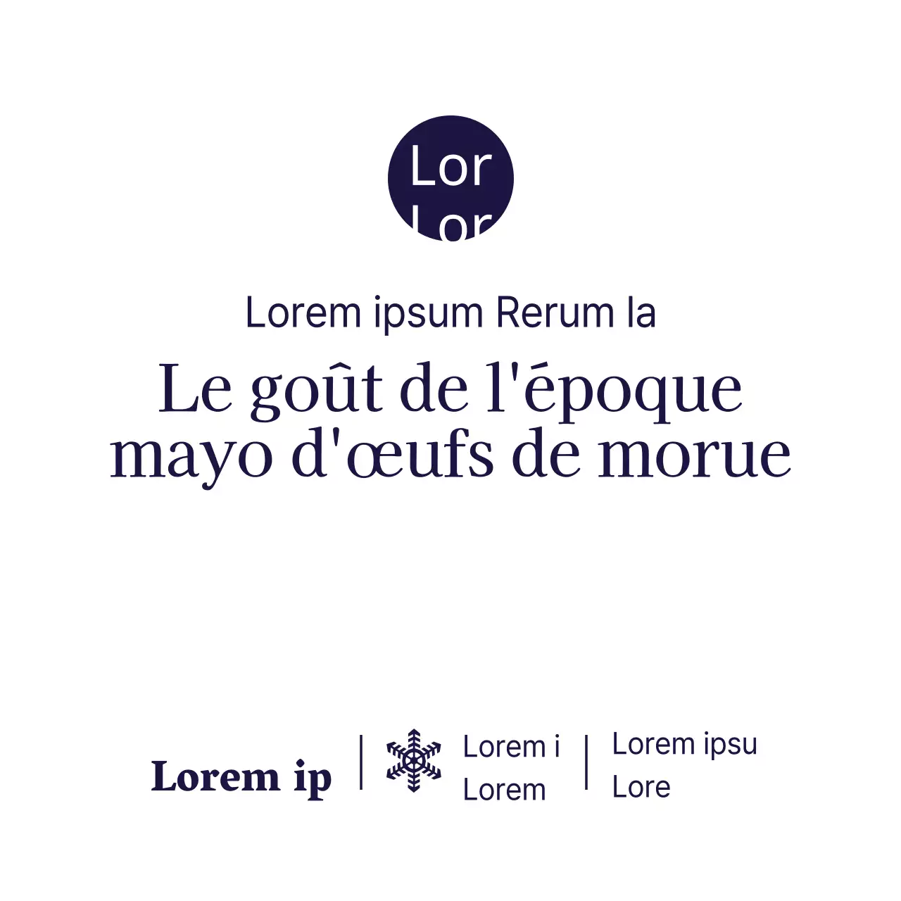 Ce goût d'œufs de colin