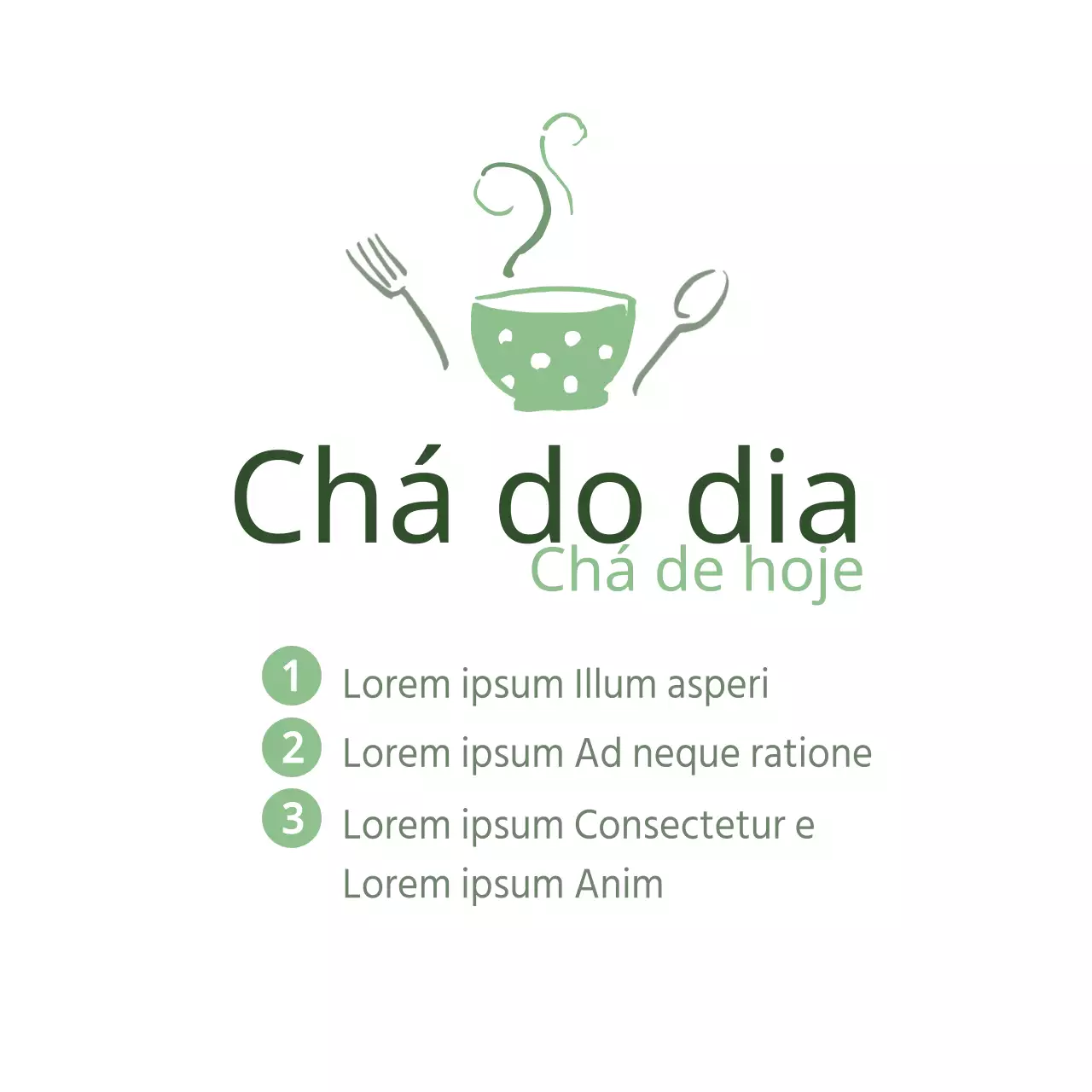 Chá do dia