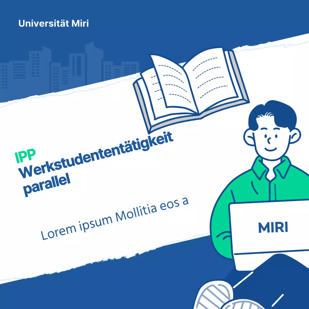 Der blaue und der mintfarbene Weg zum Hochschulstudium