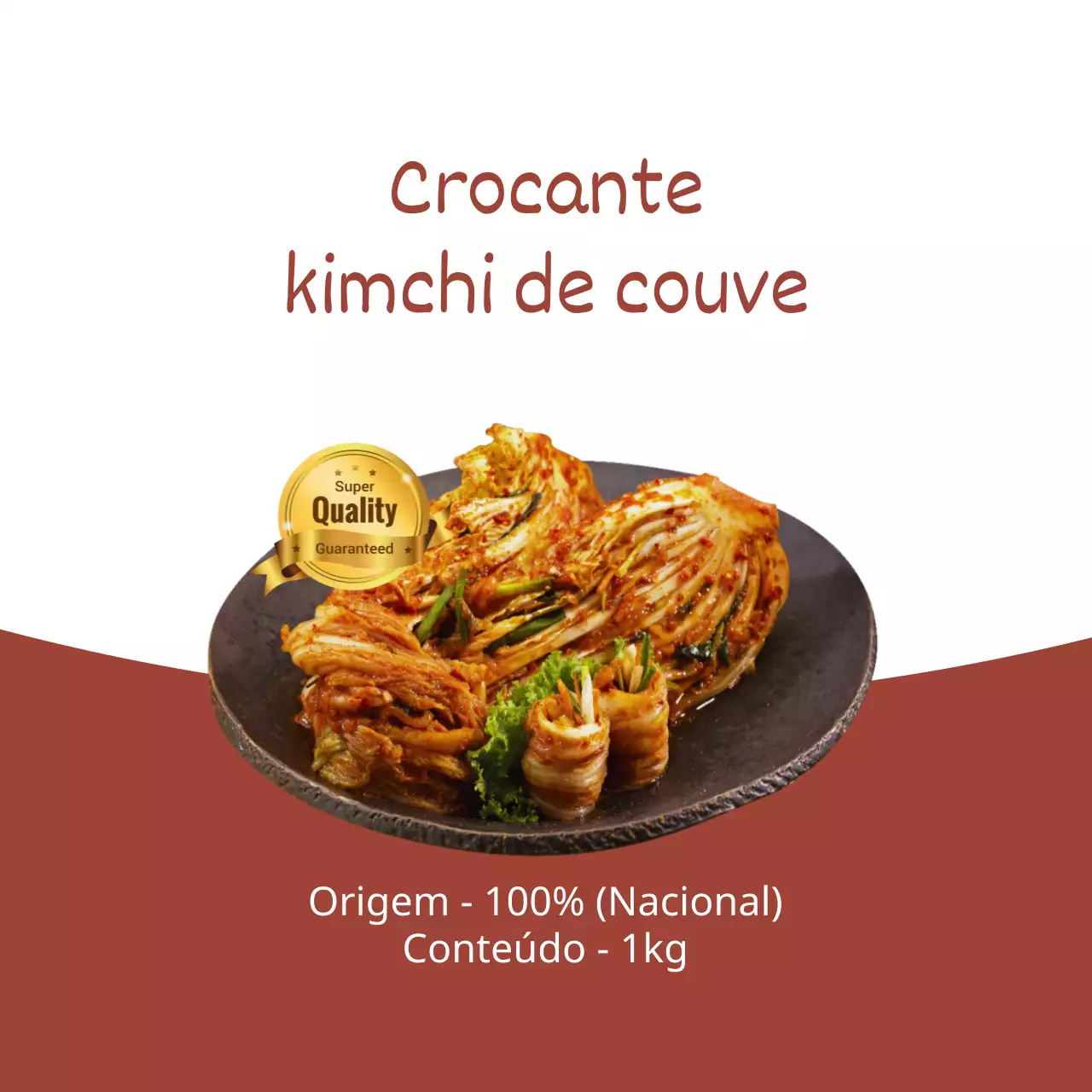 Kimchi de couve chinesa