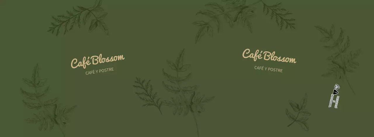 Línea Verde Ilustración Café