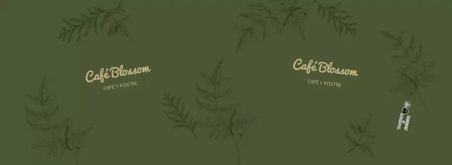 Línea Verde Ilustración Café