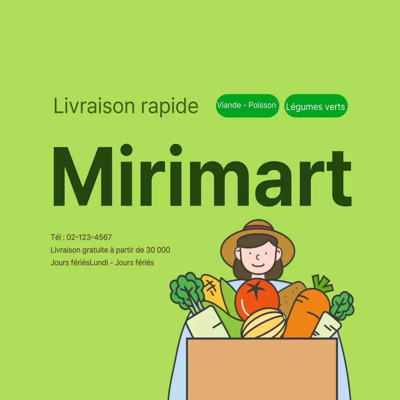 Carmagnets de supermarché