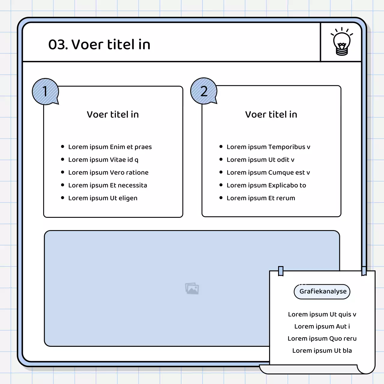 Basis presentatieset in geel en chartreuse