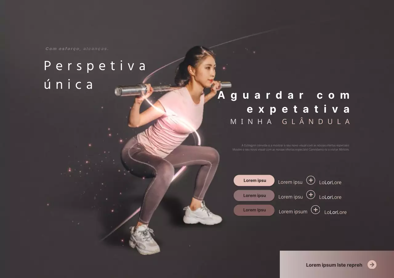 Promover exercícios de Pilates em castanho