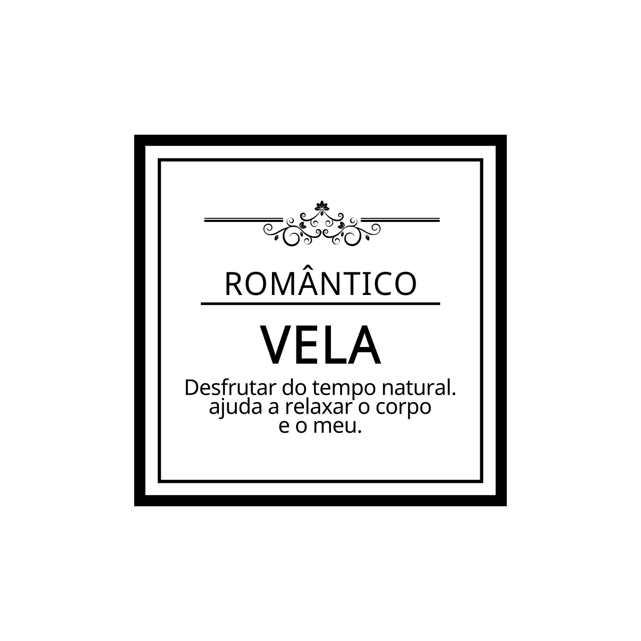 Vela romântica