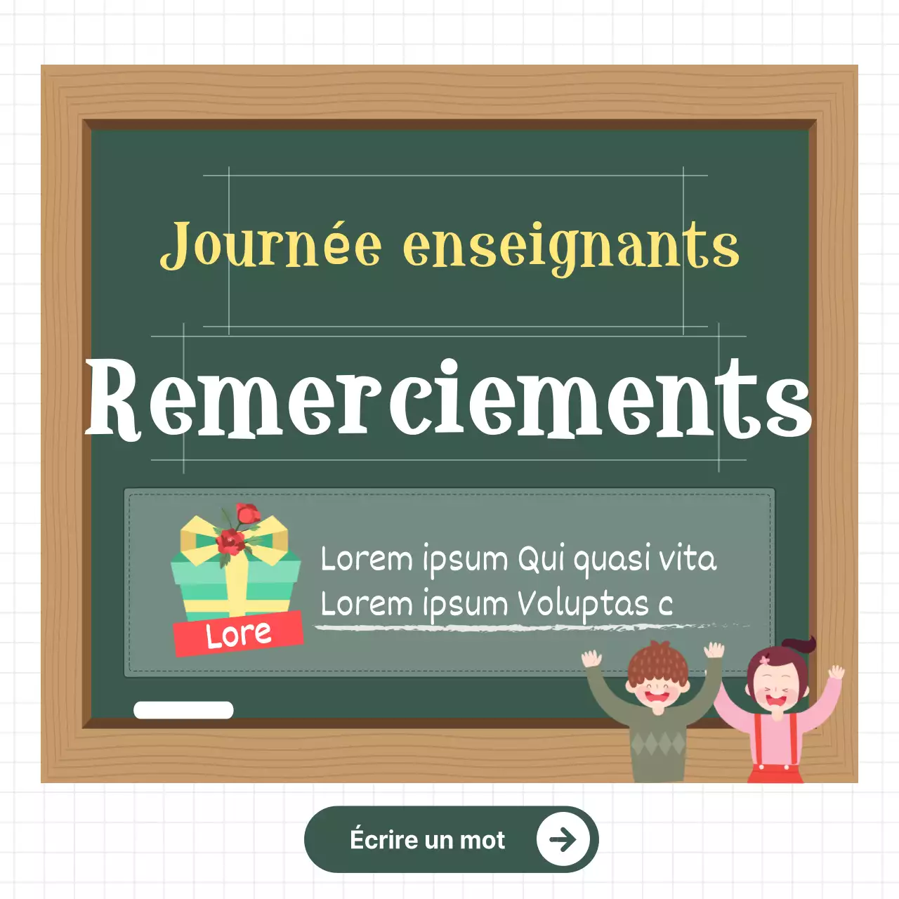 Journée des enseignants
