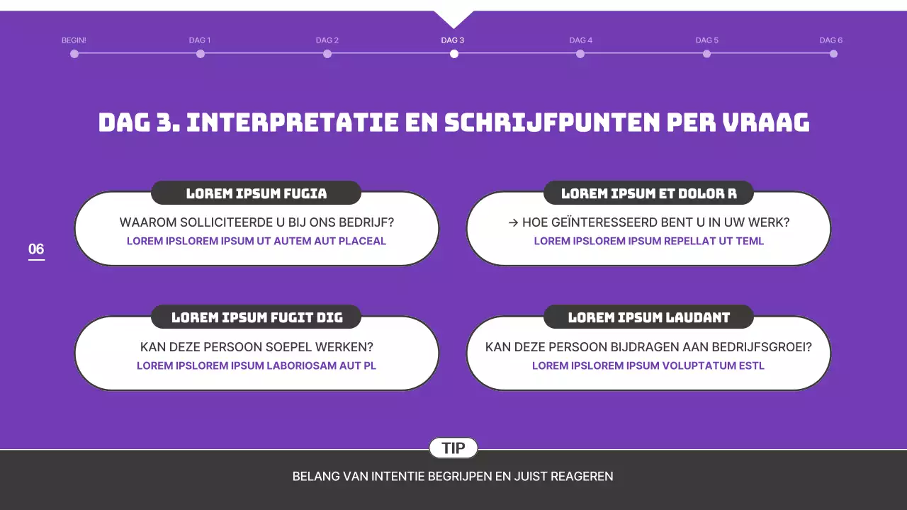 Hoe je sollicitatiebrief eruit springt met zwart-paarse illustraties