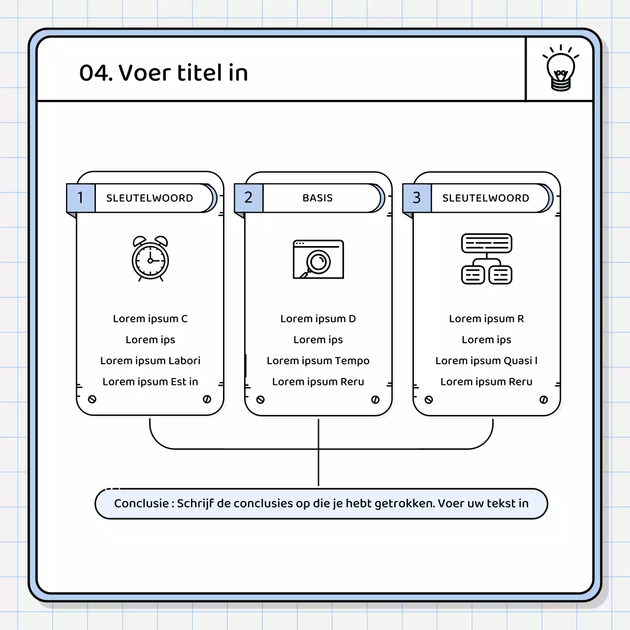 Basis presentatieset in geel en chartreuse