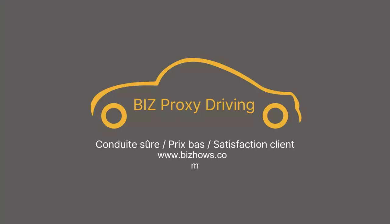 BIZ Proxy Driving