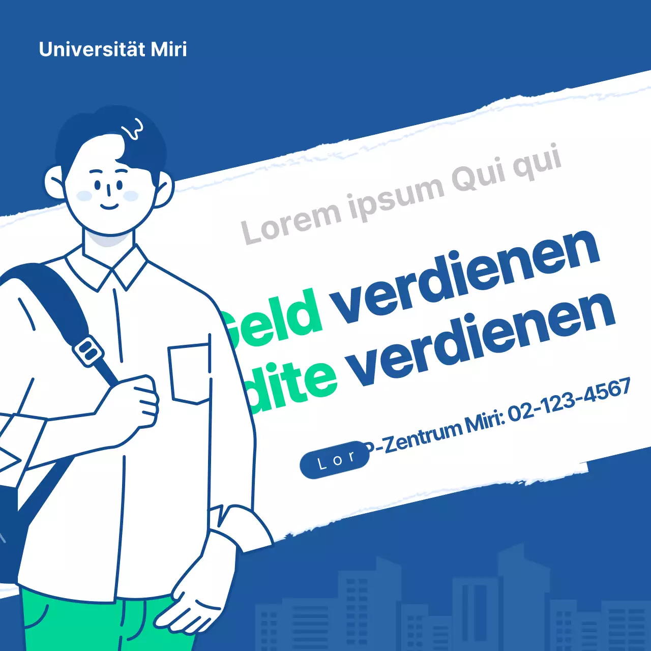 Der blaue und der mintfarbene Weg zum Hochschulstudium