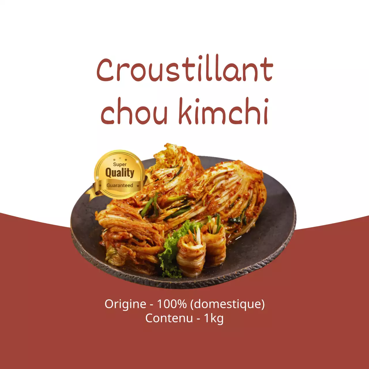 Chou chinois kimchi